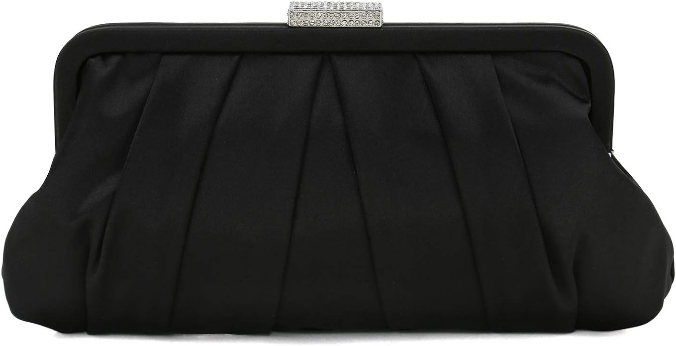 CHARMING TAILOR Classic Satin Clutch Bag